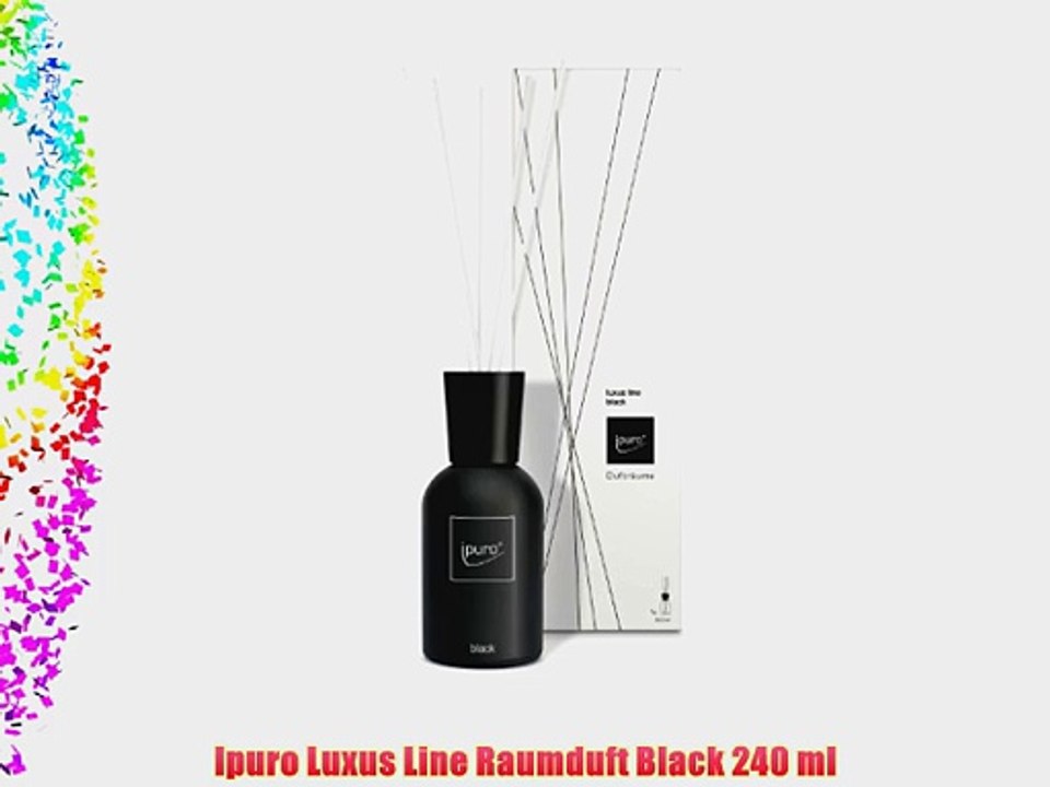 Ipuro Luxus Line Raumduft Black 240 ml