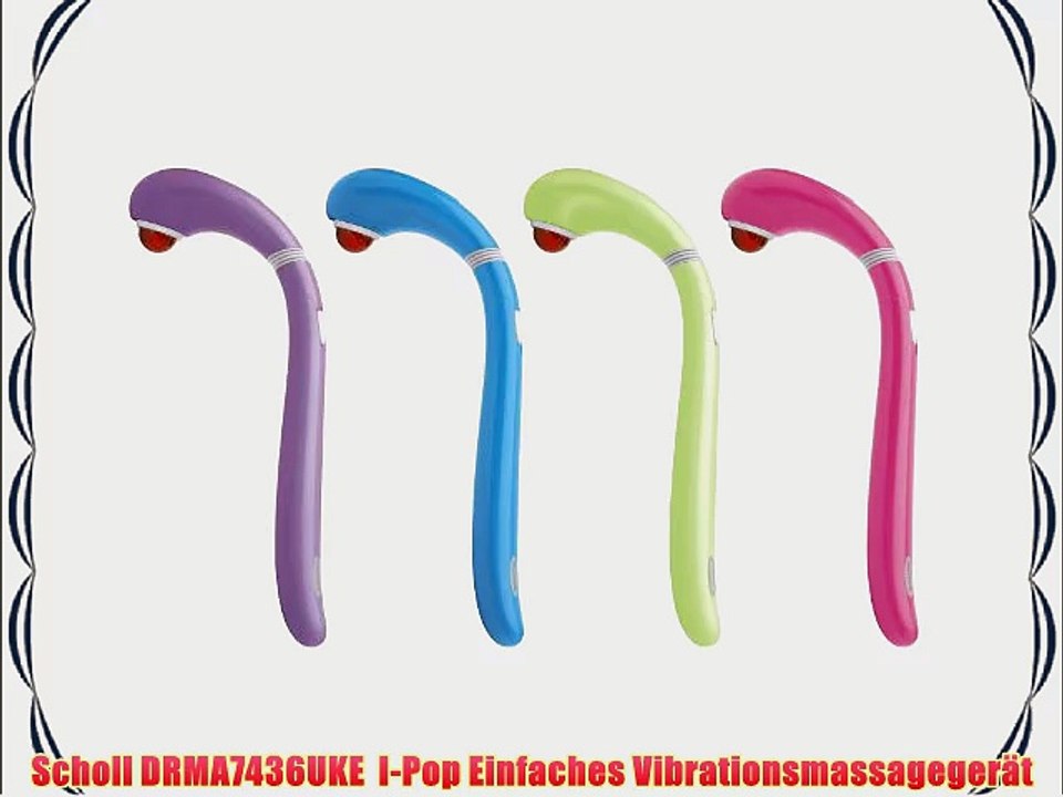 Scholl DRMA7436UKE  I-Pop Einfaches Vibrationsmassageger?t