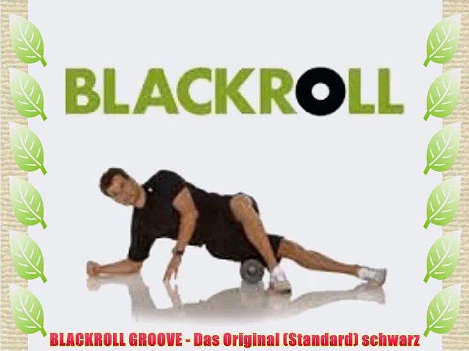BLACKROLL GROOVE - Das Original (Standard) schwarz
