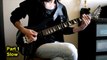 Kirill Shorr. KISS OF DEATH (Dokken) Riff by George Lynch. Guitar lesson