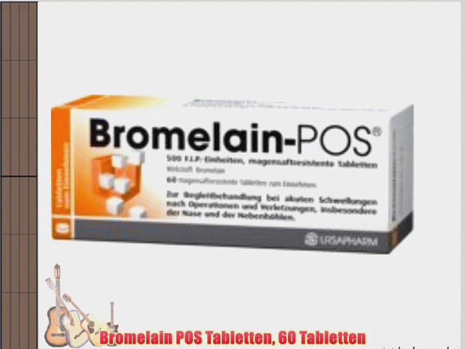 Bromelain POS Tabletten 60 Tabletten