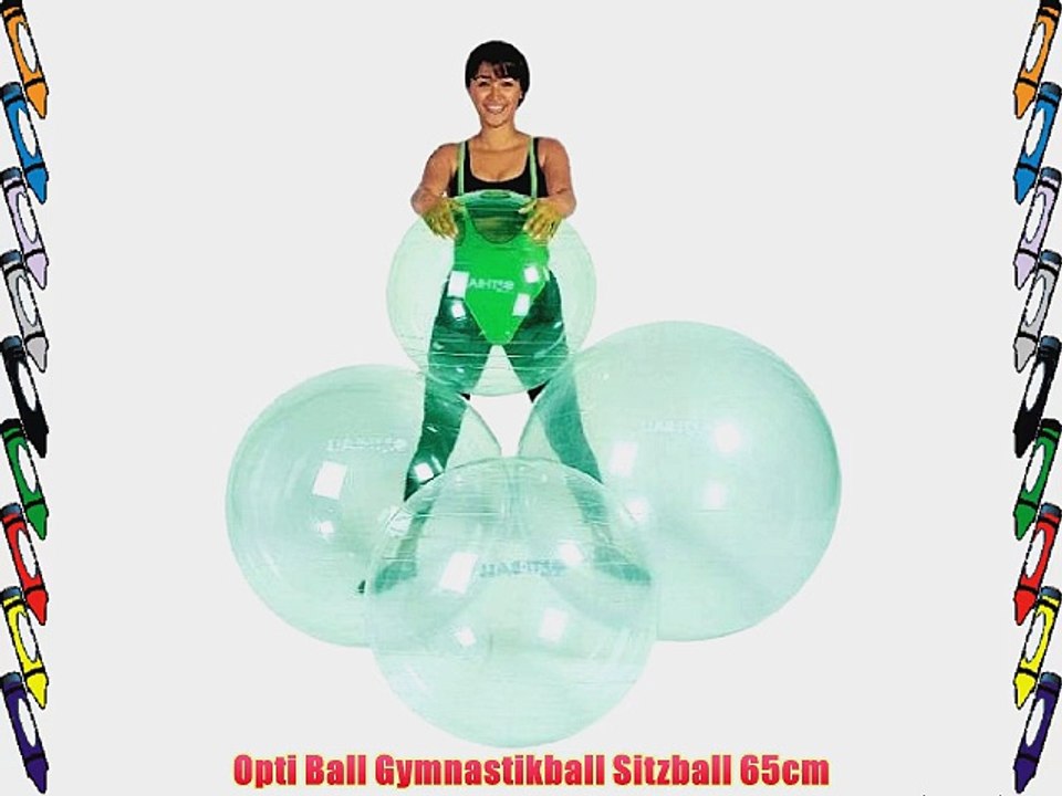 Opti Ball Gymnastikball Sitzball 65cm
