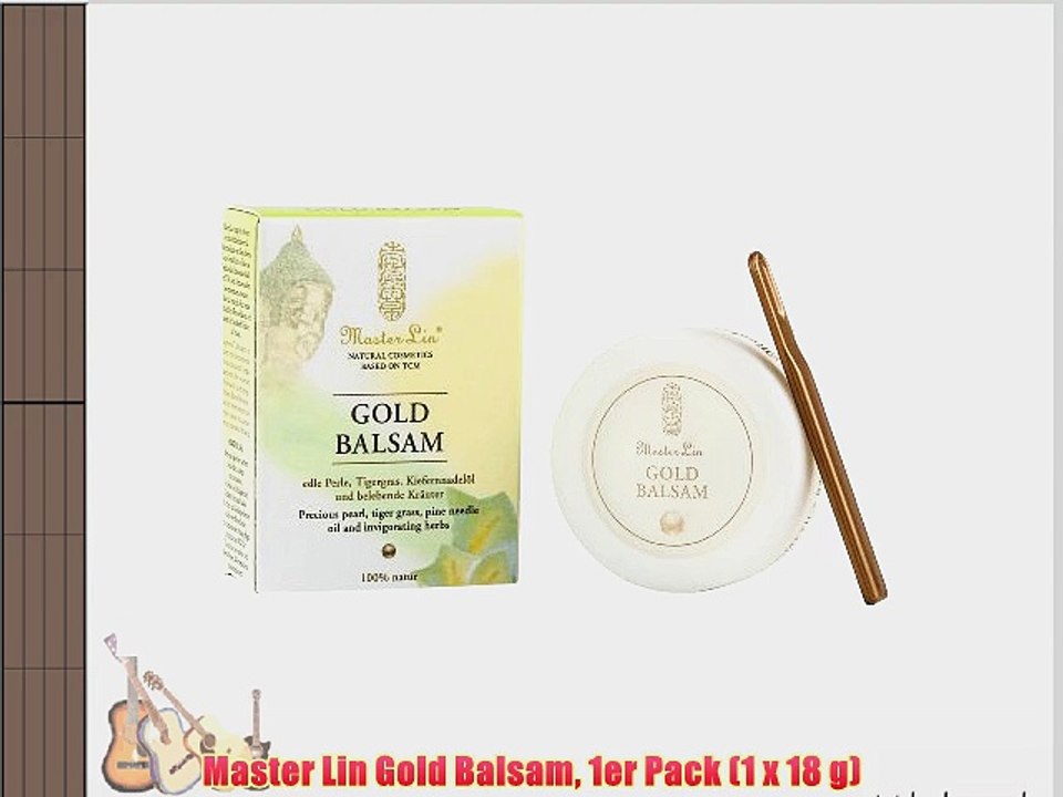 Master Lin Gold Balsam 1er Pack (1 x 18 g)