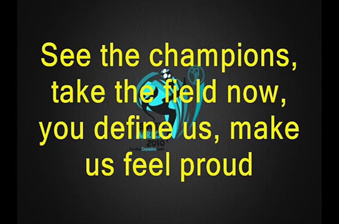 Wavin Flag Lyrics David Bisbal Y Knaan