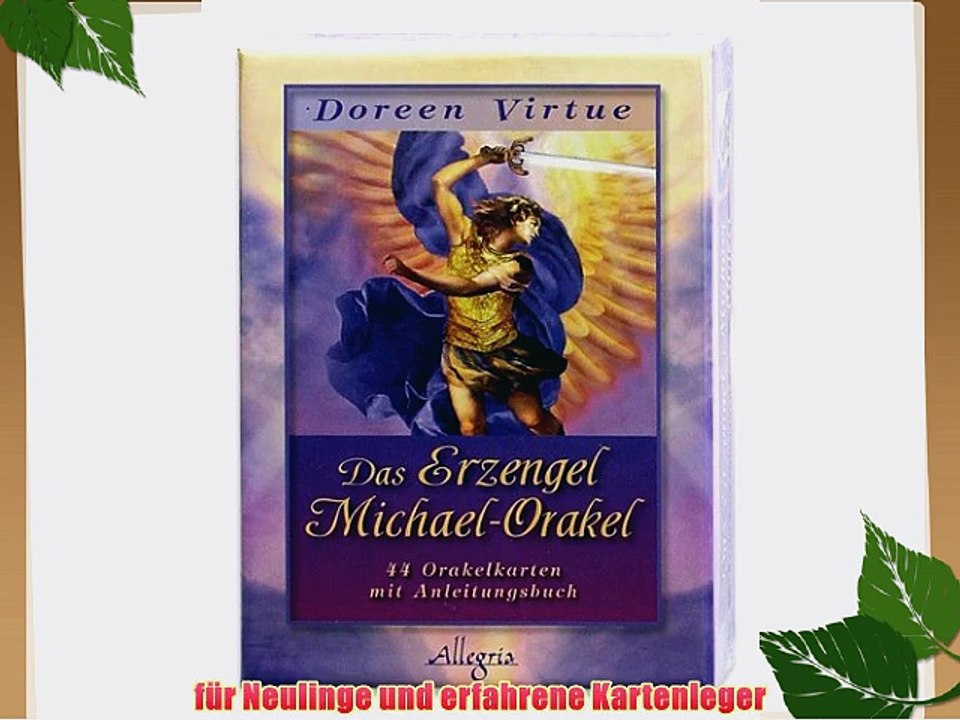 Doreen Virtue Kartenset Das Erzengel Michael Orakel Kartendeck f?r Neulinge und erfahrene Kartenleger