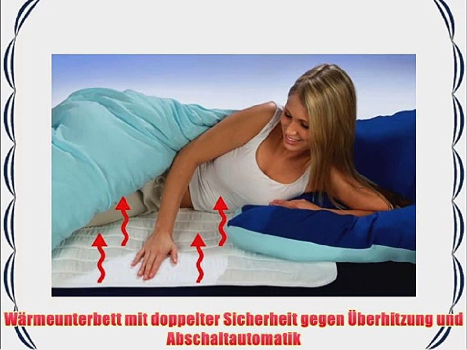 Hydas 4652.5 / SGL 9632.5  W?rmeunterbett waschbar 150 x 80 cm 100 Watt