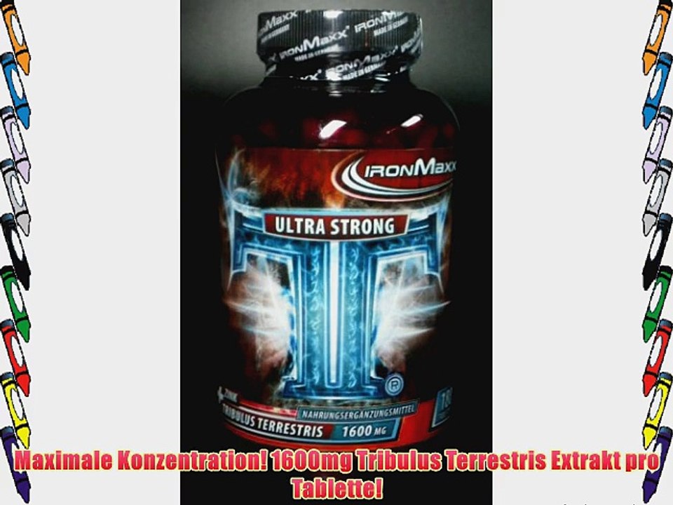 Ironmaxx TT Ultra Strong Tribulus 1600mg - 180 Tabletten