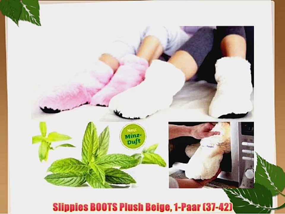 Slippies BOOTS Plush Beige 1-Paar (37-42)