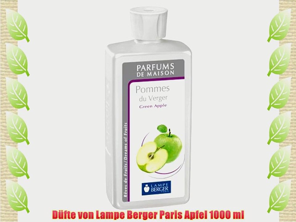 D?fte von Lampe Berger Paris Apfel 1000 ml