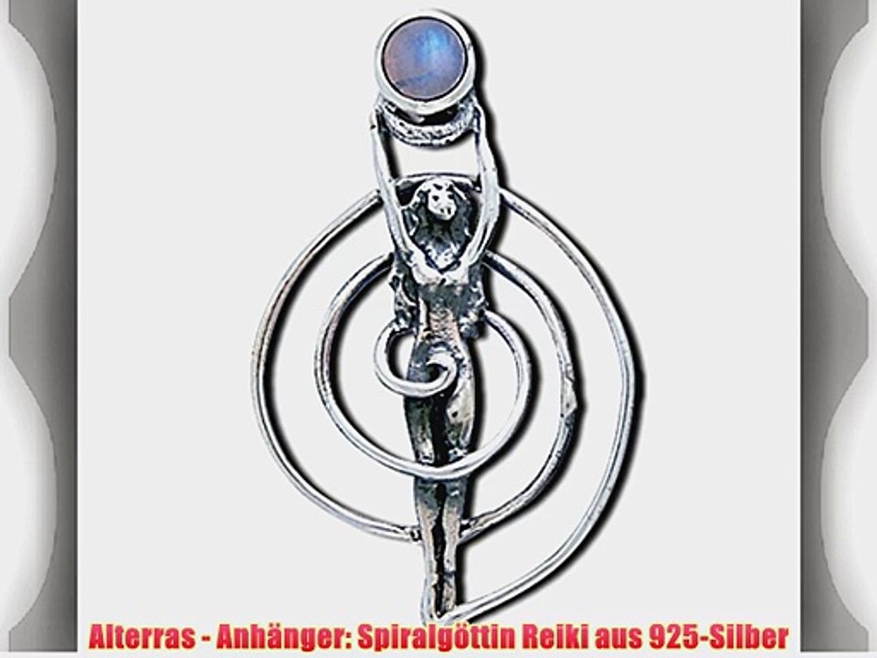 Alterras - Anh?nger: Spiralg?ttin Reiki aus 925-Silber