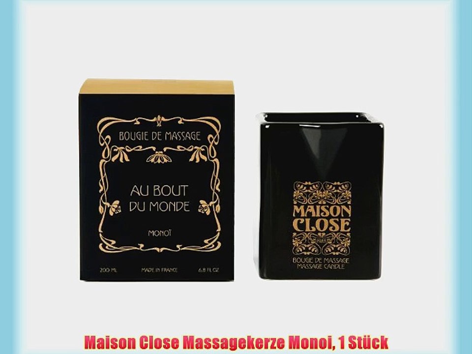 Maison Close Massagekerze Monoi 1 St?ck