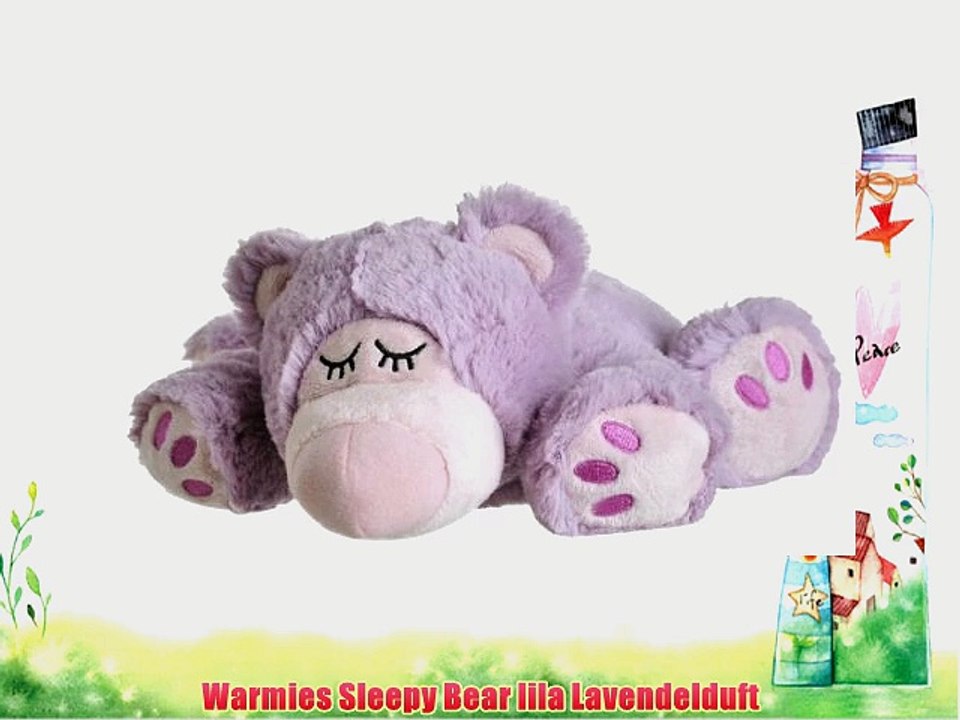 Warmies Sleepy Bear lila Lavendelduft
