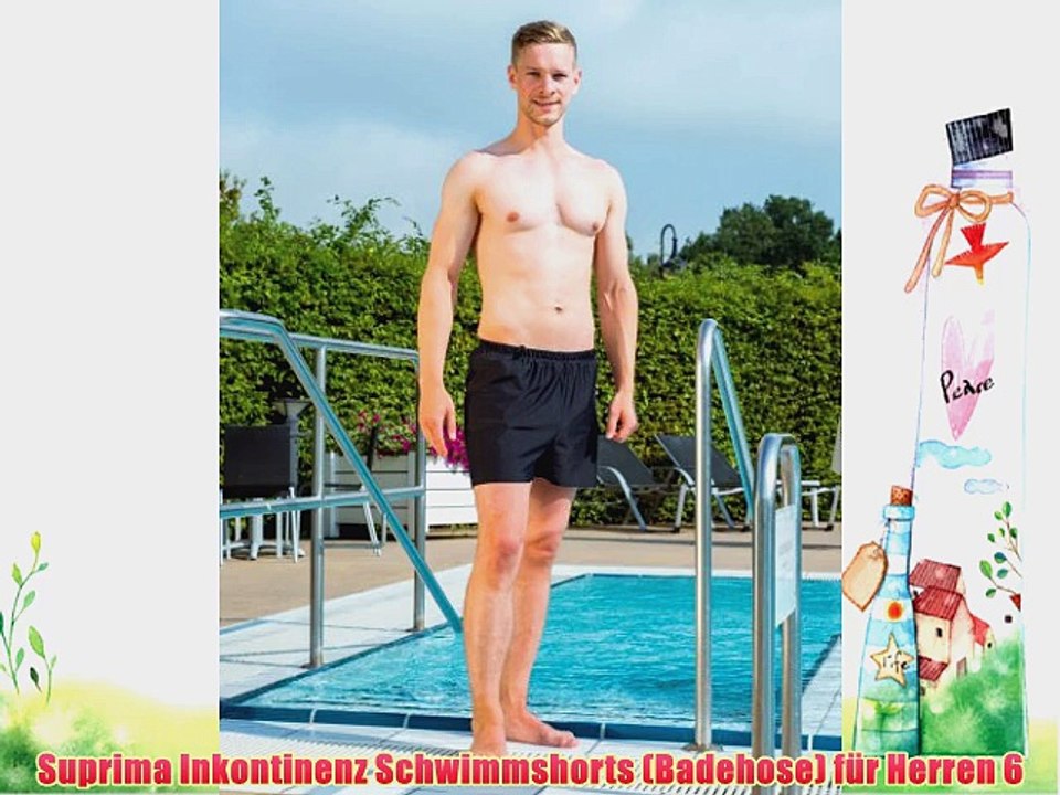 Suprima Inkontinenz Schwimmshorts (Badehose) f?r Herren 6