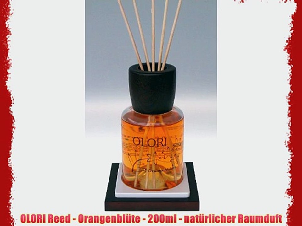 OLORI Reed - Orangenbl?te - 200ml - nat?rlicher Raumduft