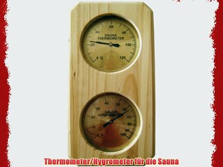 Dr. Richter Sauna-Thermo-Hygrometer