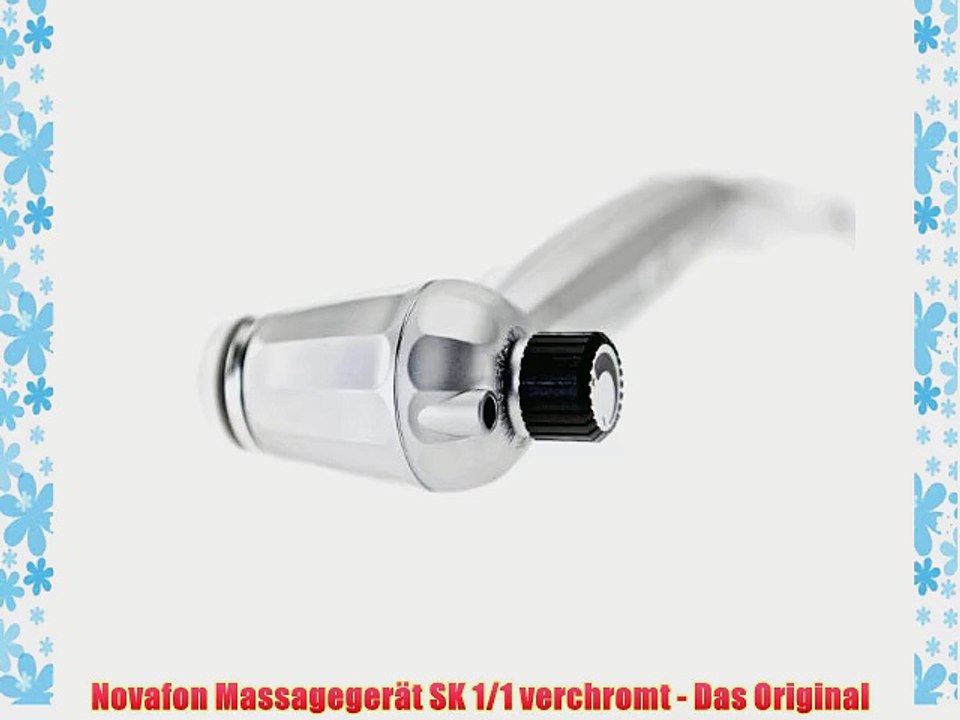 Novafon Massageger?t SK 1/1 verchromt - Das Original