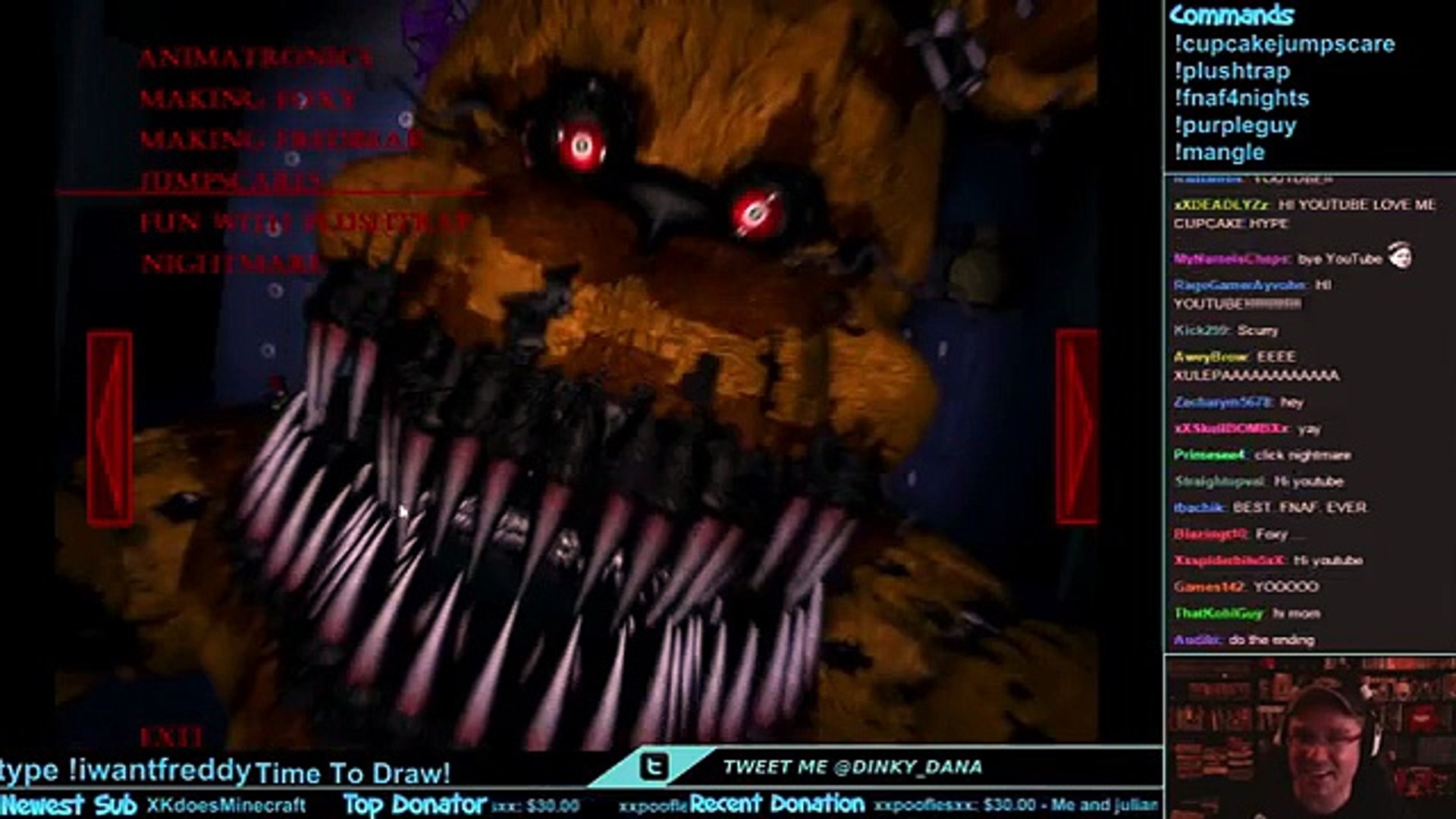 ♥ How to draw Nightmare mangle FNAF 4 Halloween edition 