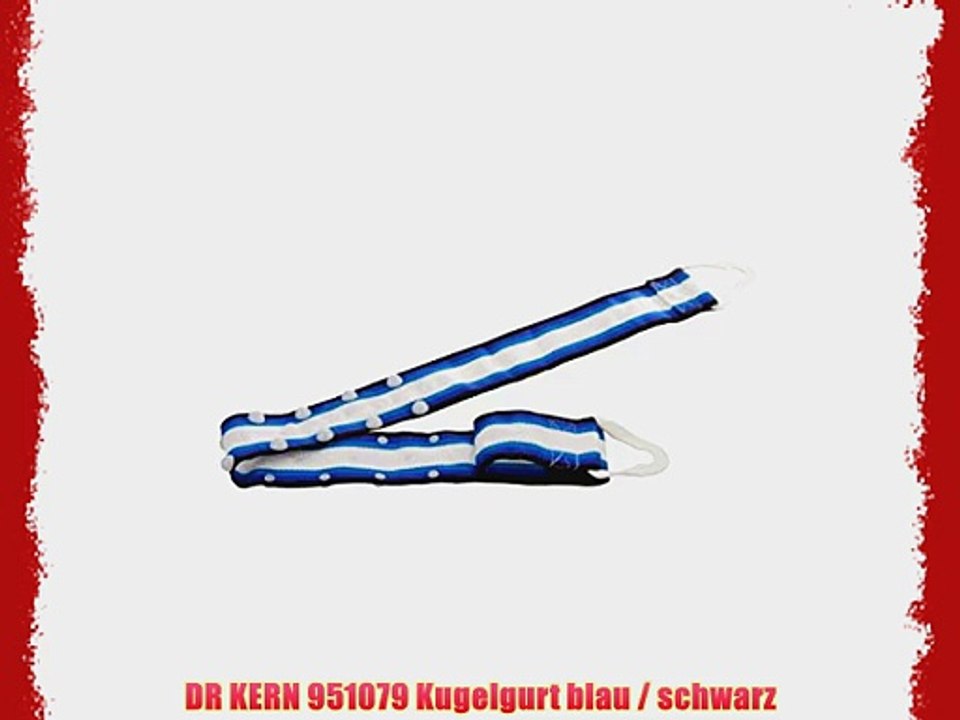 DR KERN 951079 Kugelgurt blau / schwarz