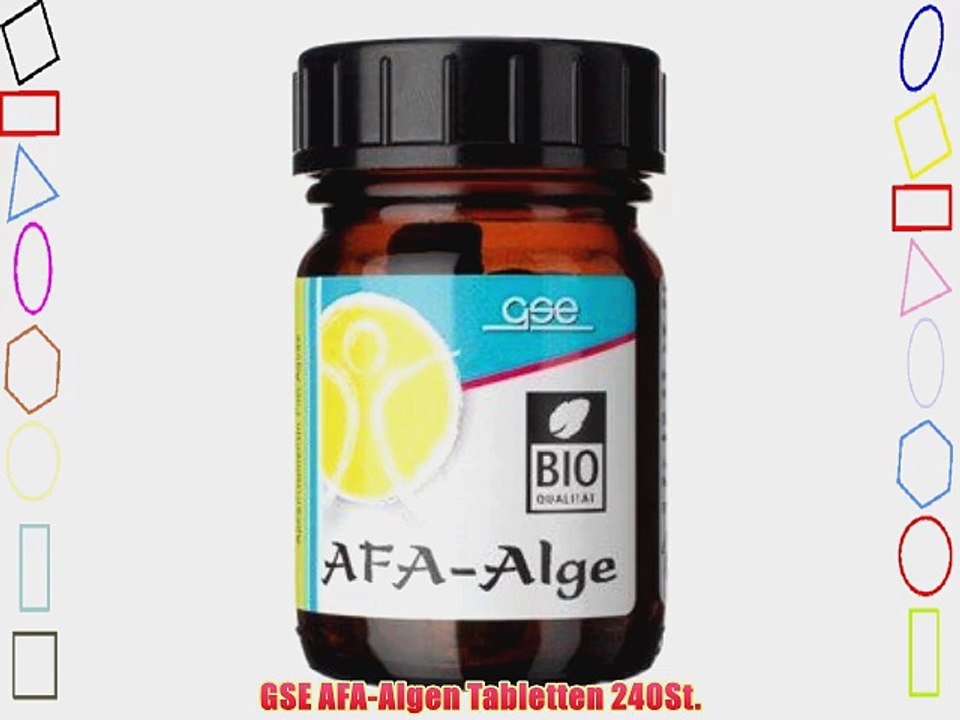 GSE AFA-Algen Tabletten 240St.