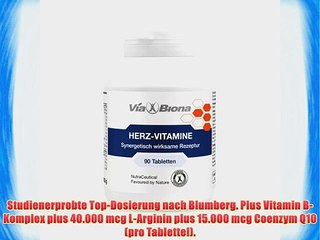 Herz-Vitamine cardio-aktiv hochdosiert 90 HighResorp?-Tablets in 100% bioverf?gbarer synergistischer