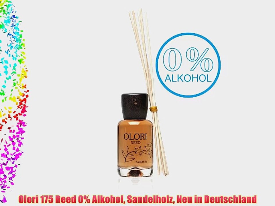 Olori 175 Reed 0% Alkohol Sandelholz Neu in Deutschland