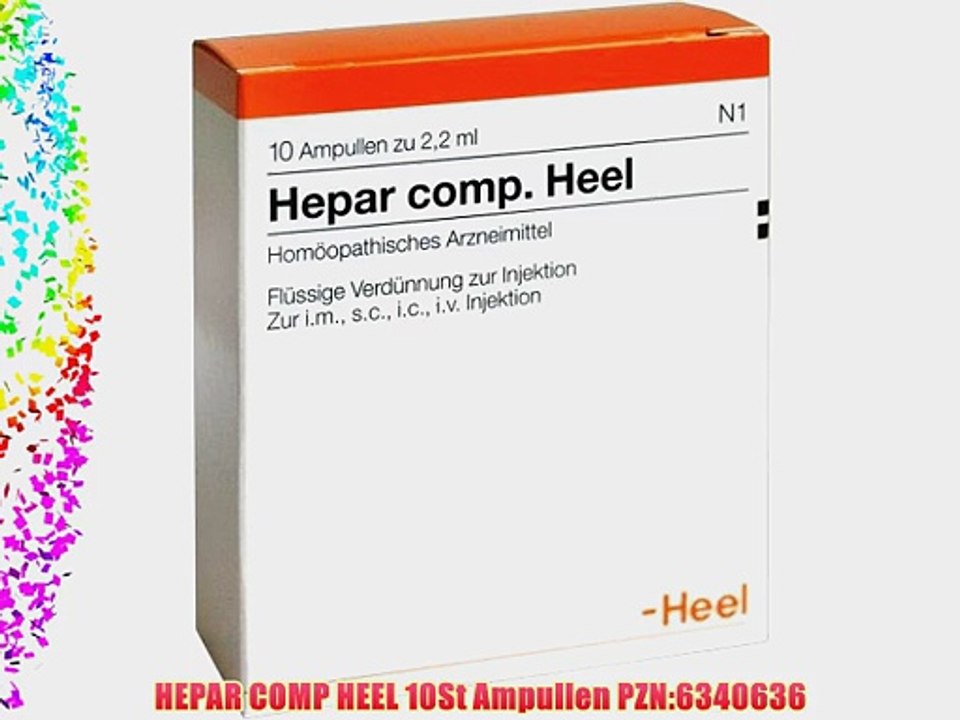 HEPAR COMP HEEL 10St Ampullen PZN:6340636