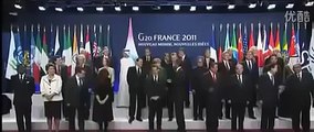 الرئيس الصيني يتجاهل الرئيس الفرنسي ساركوزي ويحرجه امام الرؤوساء