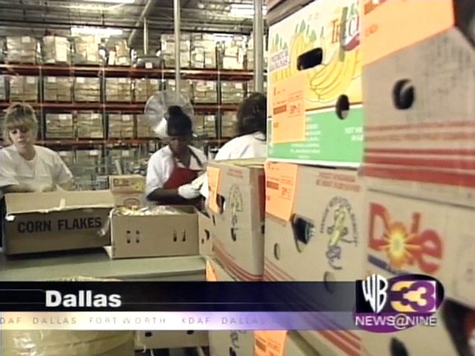 Prisoners Working at North Texas Food Bank - 33 News - Joanne Castaneda