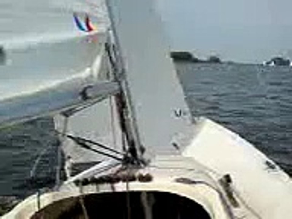 Yngling sailing