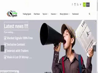 Get Free Trading Signals - Registration and Operation