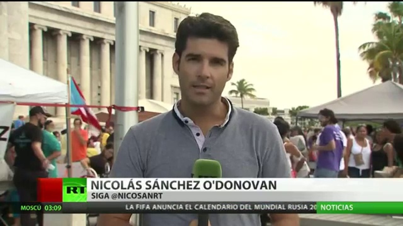 Protestas en Puerto Rico contra recortes del Gobierno
