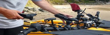 Hobie kayak Tandem Island kayak fishing with Paddle Guy
