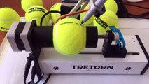 Tretorn robot lets tennis fans create their own signature tennis ball