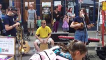 Street Singing Performance at Ann Arbor Art Fair 2015