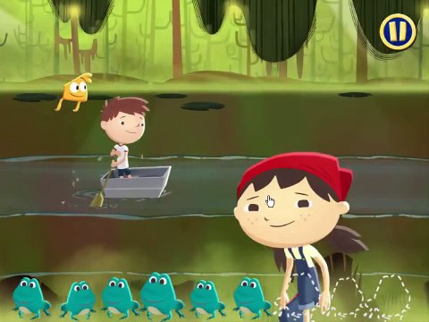 Justin Time Froggy Bog Animation Sprout PBS Kids Game Play Walkthrough