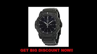 SALE Luminox Modern Mariner Black Dial Black PVD Stainless Steel Mens Watch 6502.BO