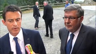 La Grave : les annonces de Manuel Valls sur le tunnel du Chambon