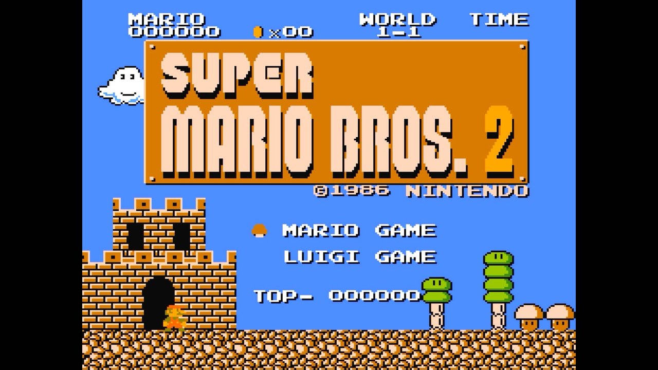 スーパーマリオブラザーズ2 [FC]エンディング