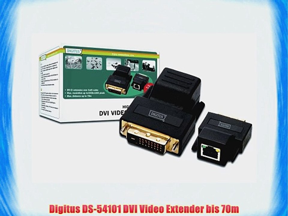Digitus DS-54101 DVI Video Extender bis 70m