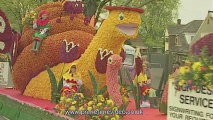 Spalding Flower Parade, archive film 1960s