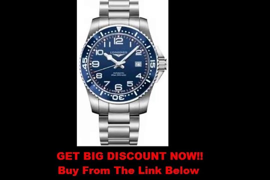 SALE Longines Hydro Conquest Blue Dial Stainless Steel Mens Watch L36954036