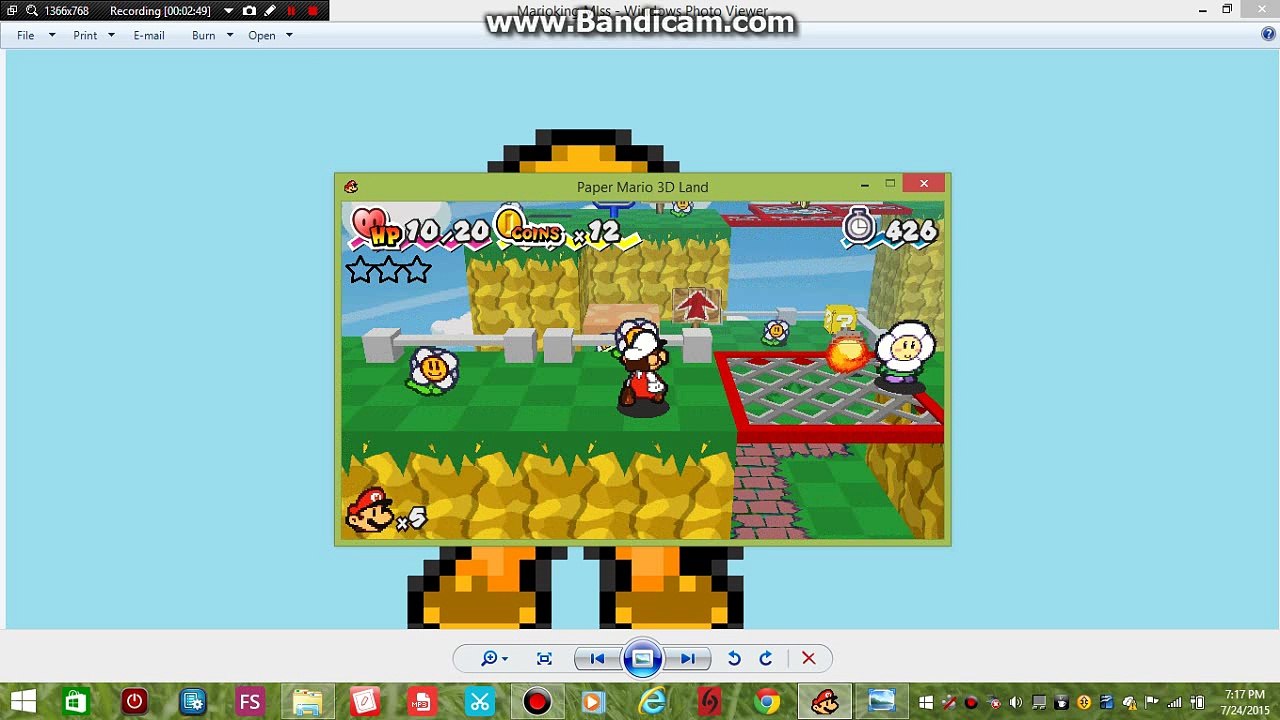 Paper Mario 3D Land