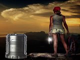 Get Product Stop Super Bright LED Camping Lantern and LED Flashlight [Bund Product images
