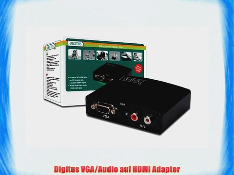 Digitus VGA/Audio auf HDMI Adapter