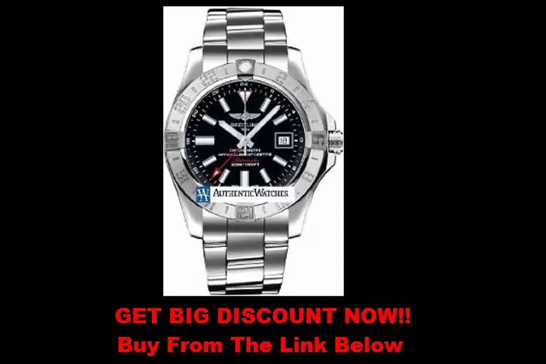 REVIEW Breitling Avenger II GMT Mens Watch A3239011/BC35