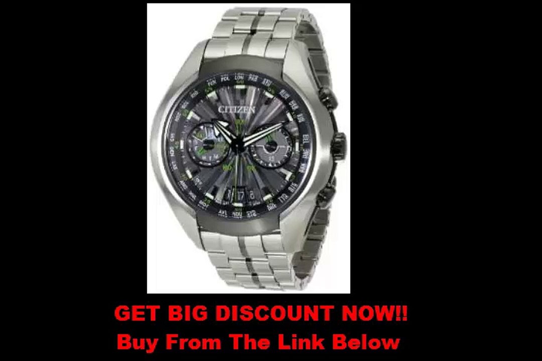 DISCOUNT Citizen Men's CC1055-53E Satellite Wave Air Titanium Eco-Drive Watch