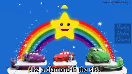 Disney Cars 2 Twinkle Twinkle Little Star | Kids Songs Nursery Rhymes for Children!