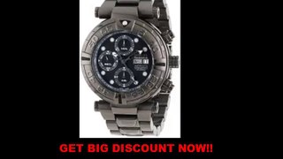BEST BUY Invicta Men's 10487 Subaqua Reserve Automatic Chronograph Black Mother-Of-Pearl Dial Gunmetal Ion-Plated Stainless Steel Watch