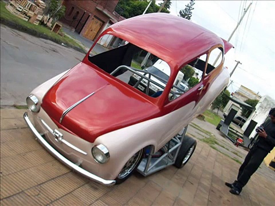 Fiat 600 Funny Car team Damonte