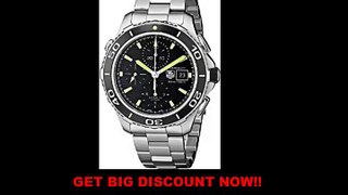 DISCOUNT TAG Heuer Men's CAK2111.BA0833 Analog Display Automatic Self Wind Silver Watch
